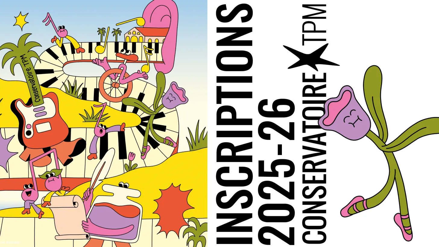 Inscriptions Conservatoire TPM 2025-2026