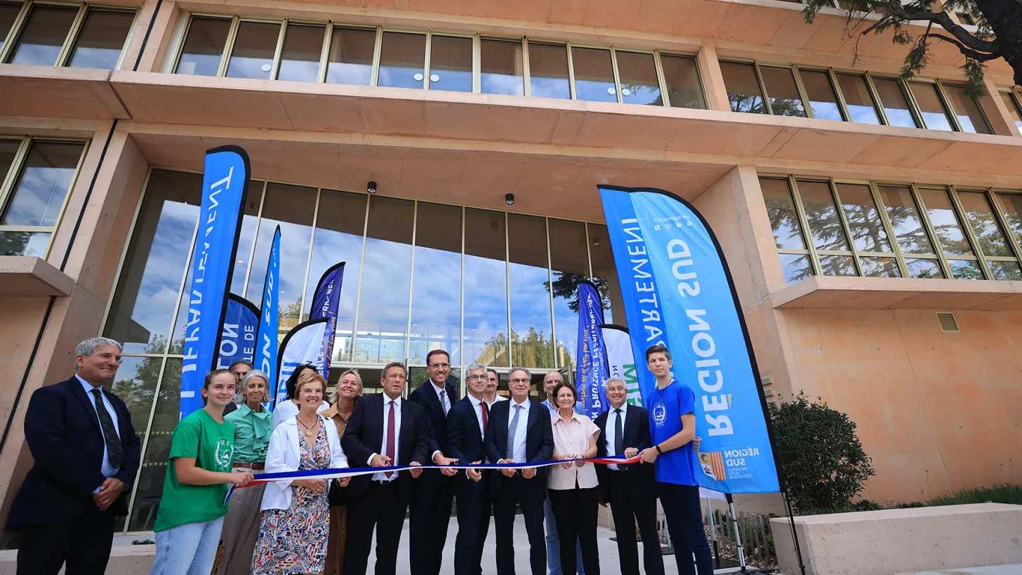 Inauguration du bâtiment GIM-GEII - Campus de La Garde ©ALB