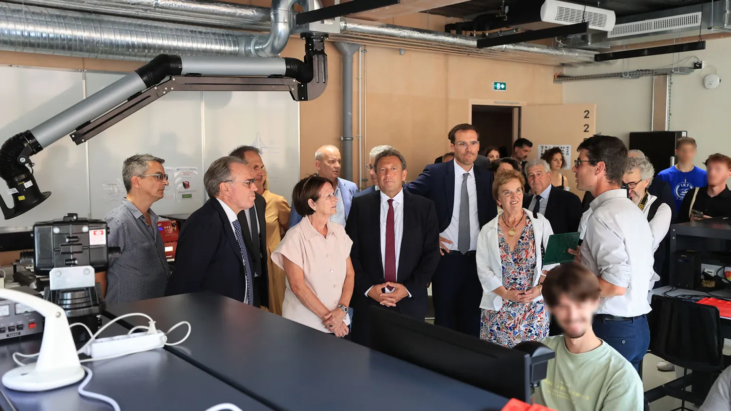 Inauguration du bâtiment GIM-GEII - Campus de La Garde ©ALB