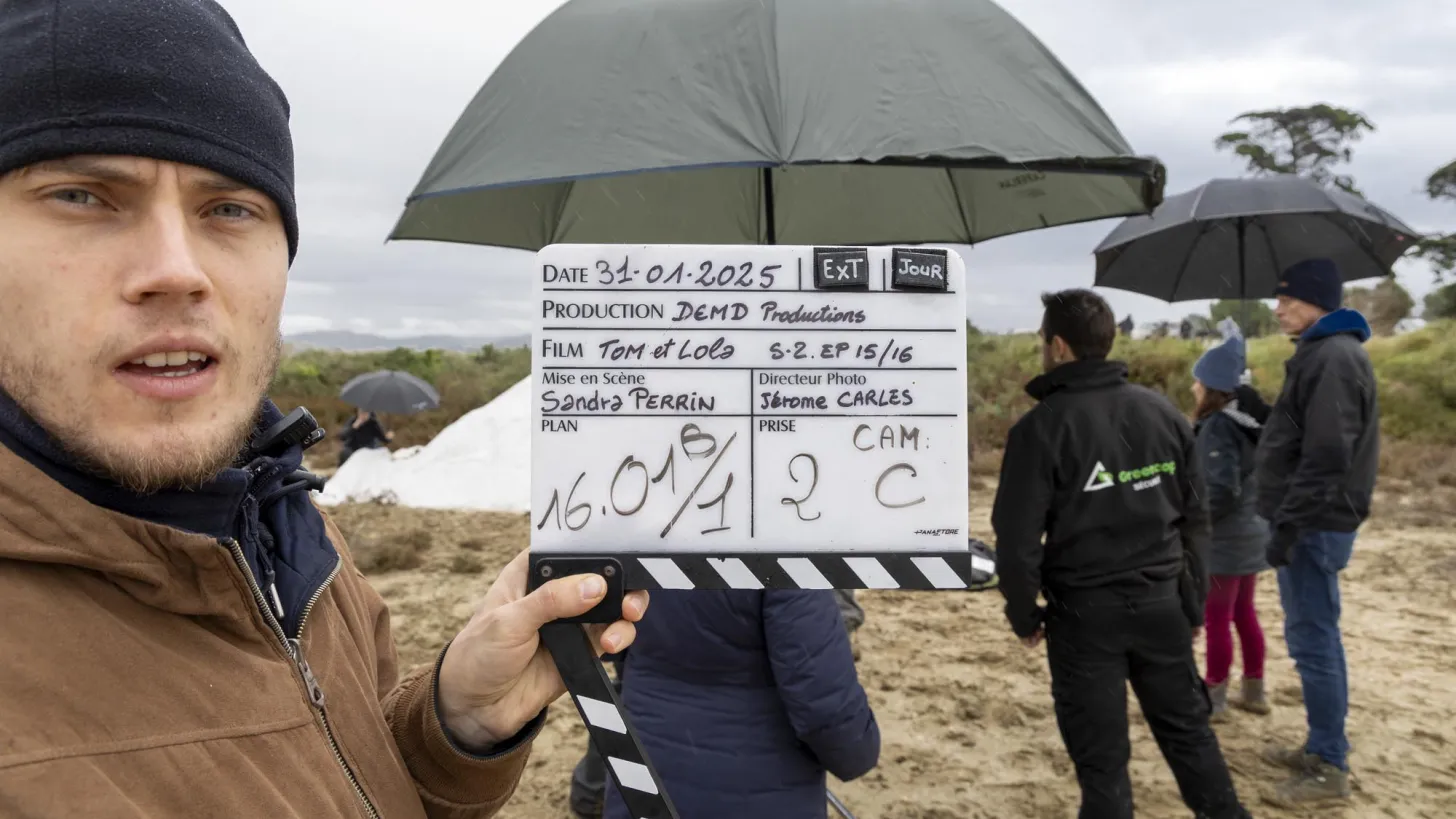 Tournage Tom et Lola Saison 2 - Salin d'Hyères