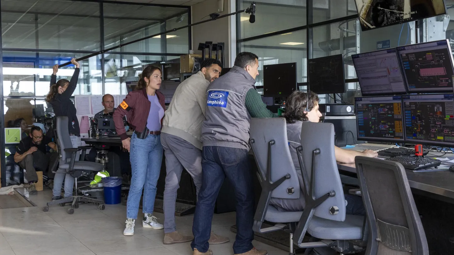 Tournage Tom et Lola Saison 2 - Amphitria à la Seyne sur-Mer
