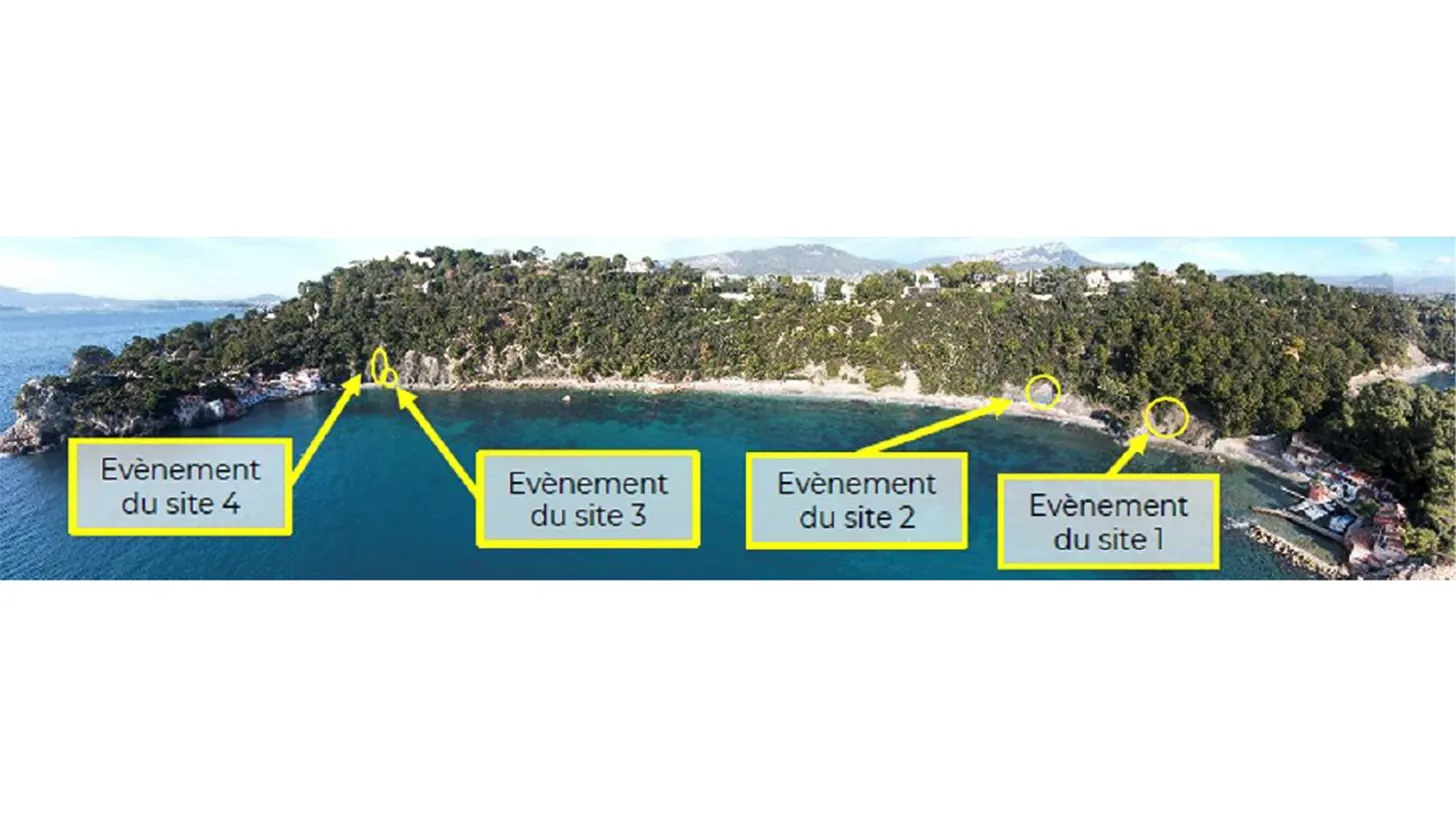 Plan des travaux anse Méjean Toulon