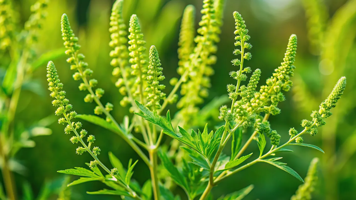 Ambroisie - feuille d'armoise ©DR