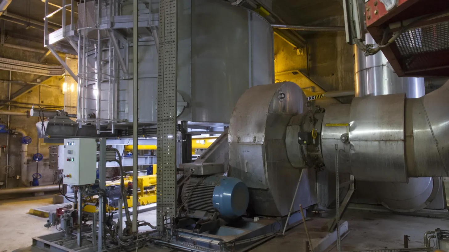 Travaux de modernisation AmphitriA - incinérateur