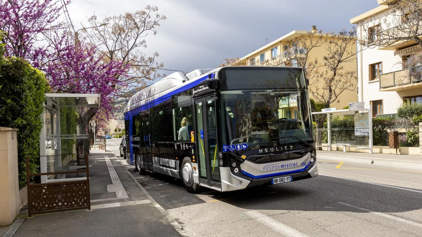 Nouveau bus électrique réseau Mistral