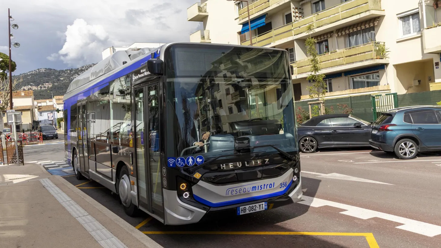 Nouveau bus électrique réseau Mistral