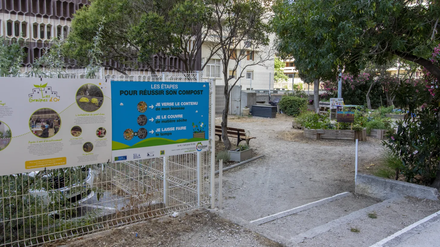 Compostage - jardin partagé