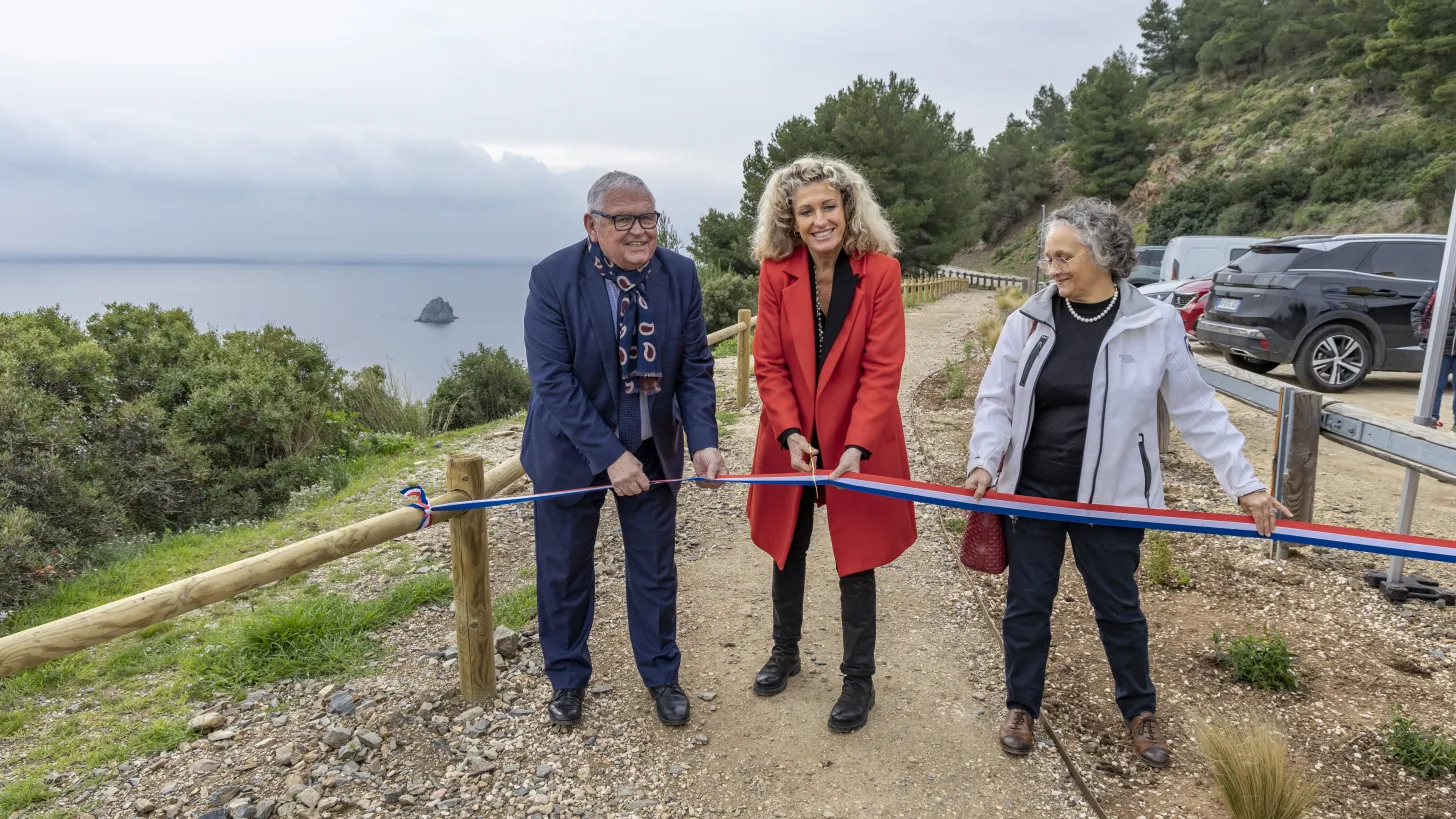 inauguration sentier du jonquet la seyne