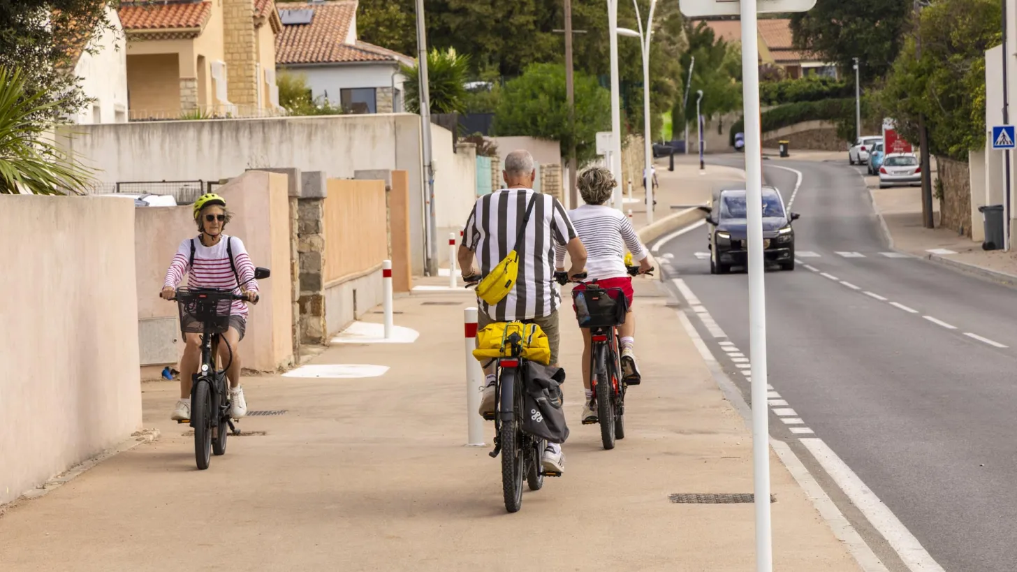 Inauguration - piste cyclable de la Garonne au Pradet