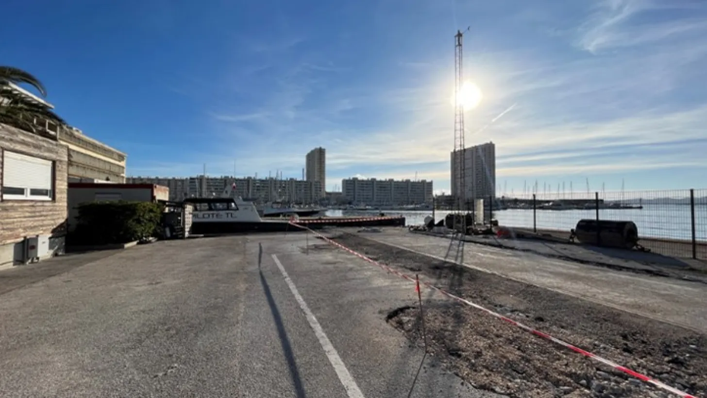 Nouvelle capitainerie Toulon La Seyne - Brégaillon, projet des architectes Poiesis
