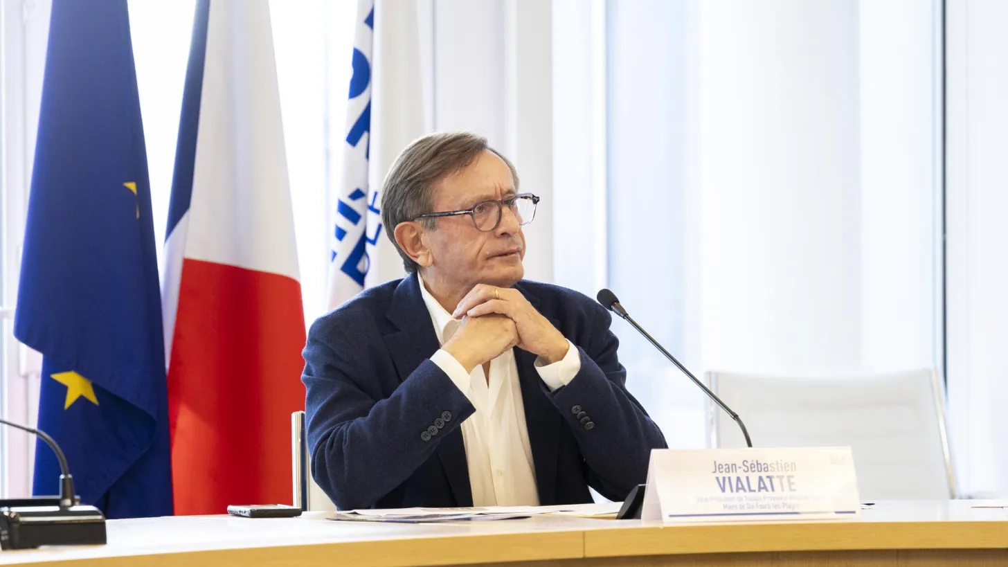 Jean-Sébastien Viallatte, vice-président de TPM "Culture, patrimoine et paysages"