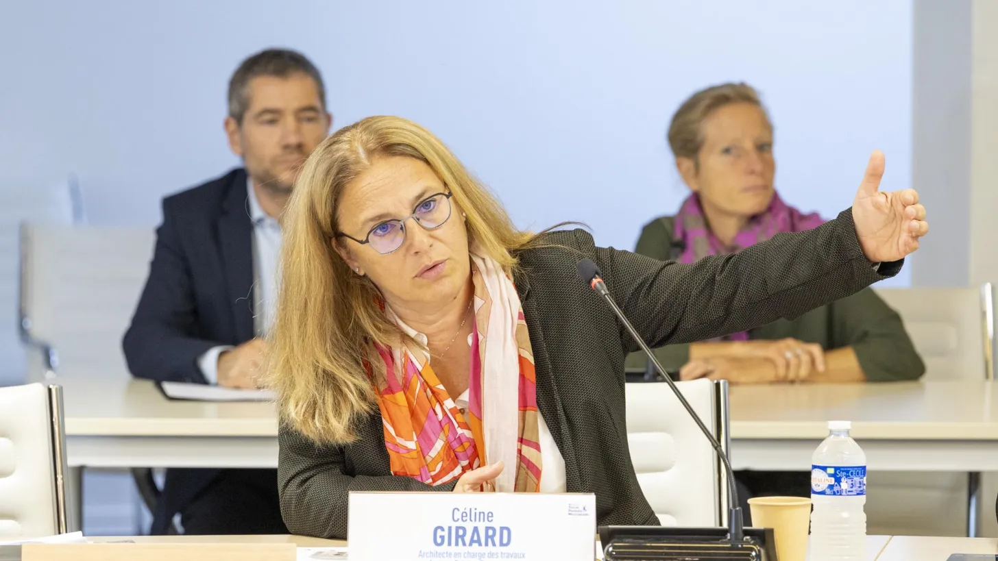 Céline Girard, architecte en charge des travaux - Agence Fabrica Traceorum 