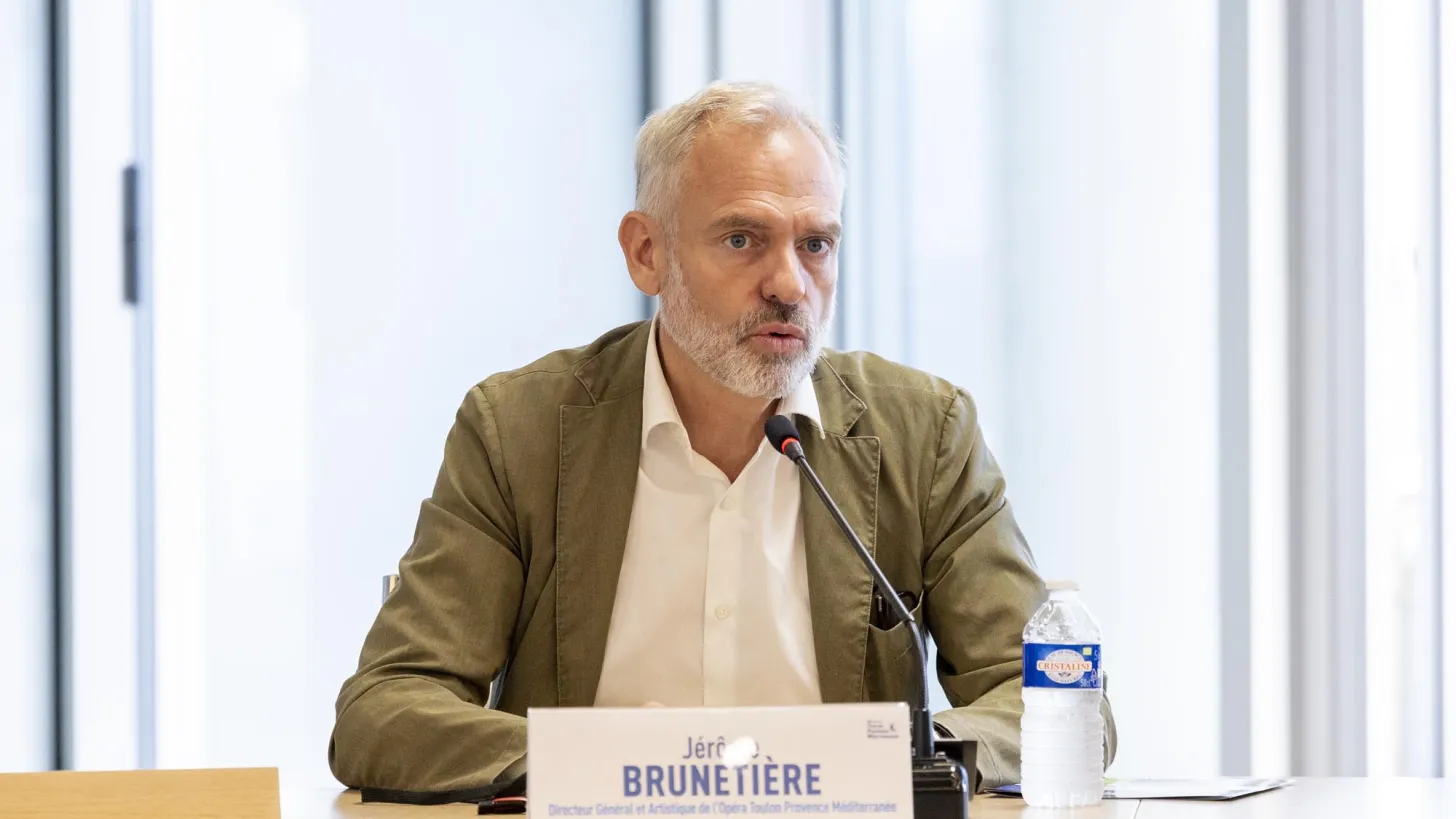 Jérôme Brunetière, directeur de l'Opéra TPM