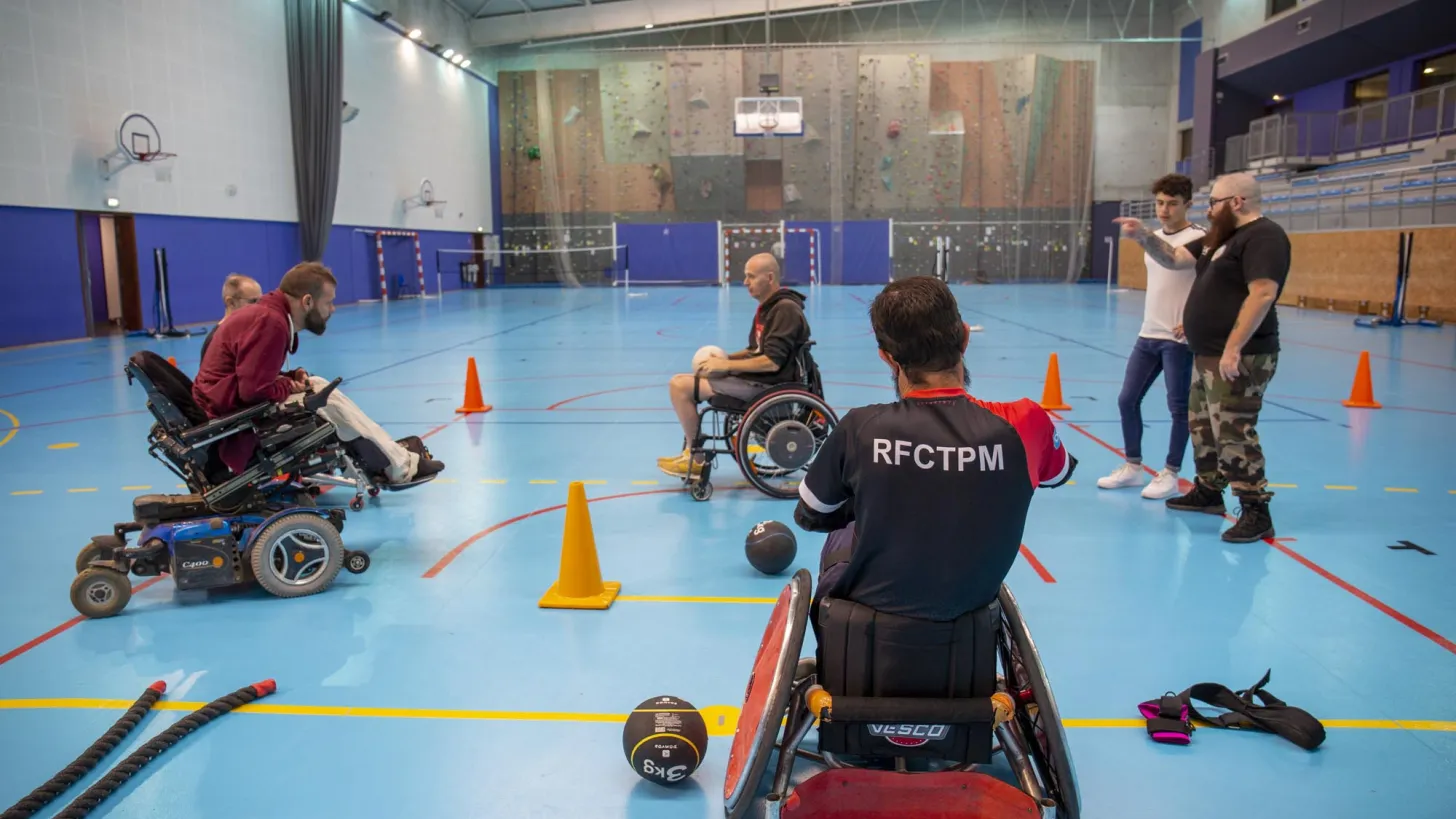 Palais des Sports - Rugby fauteuil