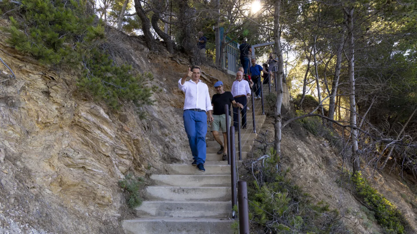 Inauguration du sentier littoral Bonnettes/Garonne au Pradet