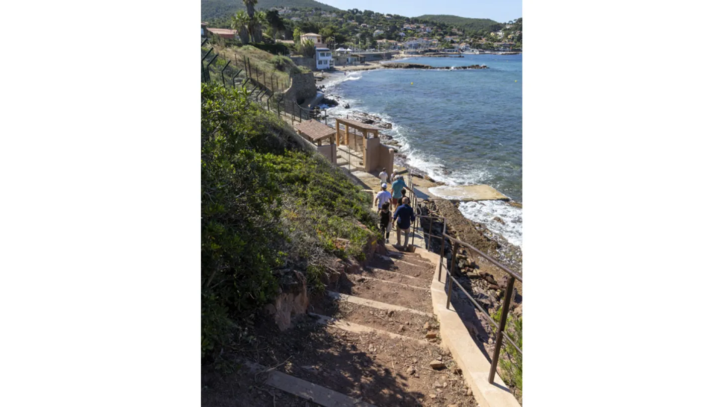 Sentier littoral Les Bonnettes/La Garonne