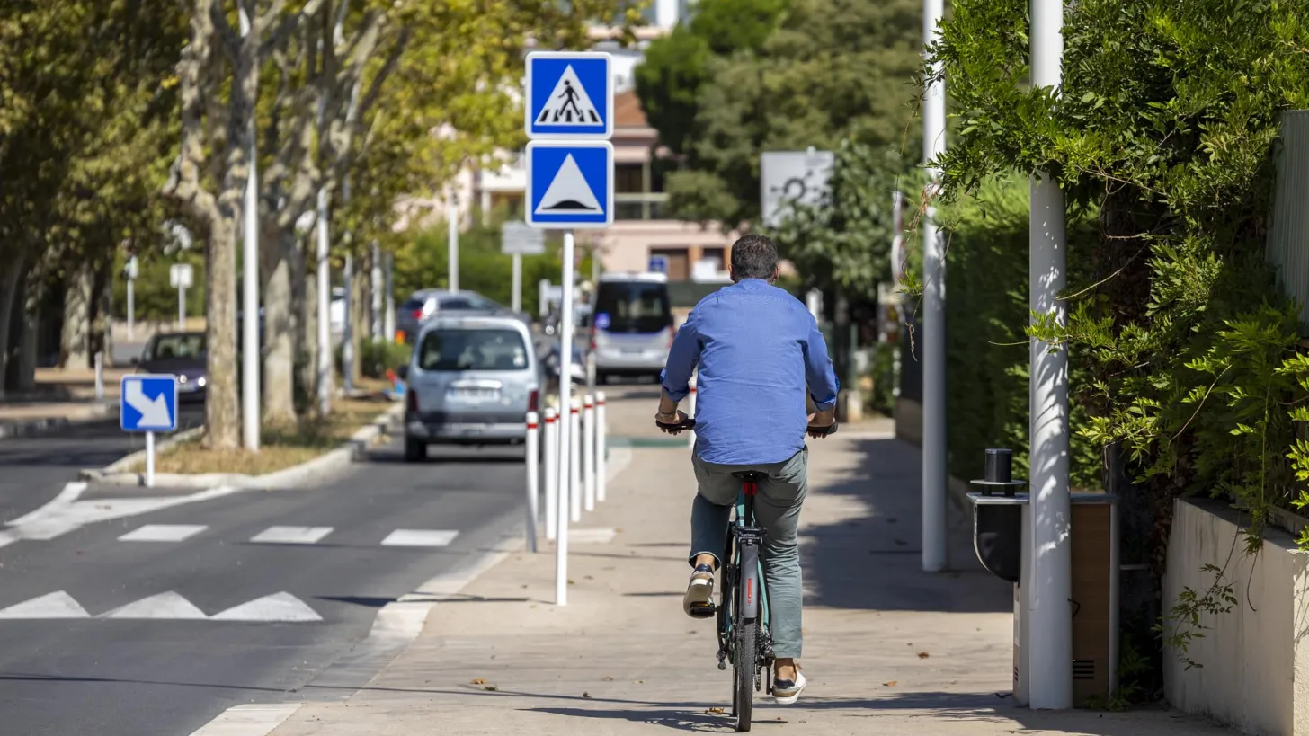 Piste cyclable de la Garonne au Pradet