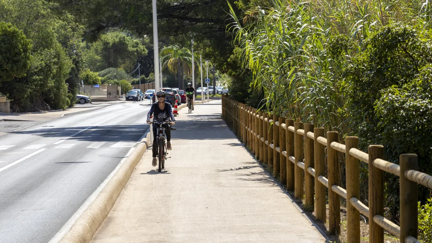 Piste cyclable de la Garonne au Pradet
