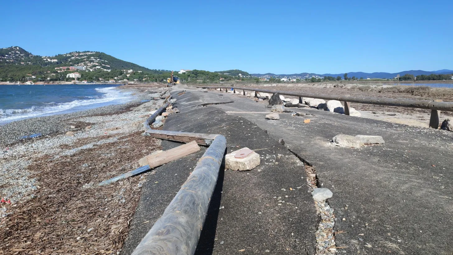 Dégâts route du sel - Novembre 2023