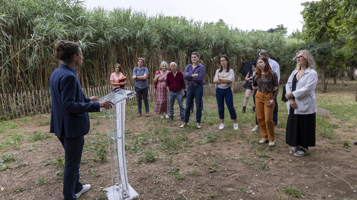 Oeuvre « Li Bello Vedere - Jardin Départemental du Las