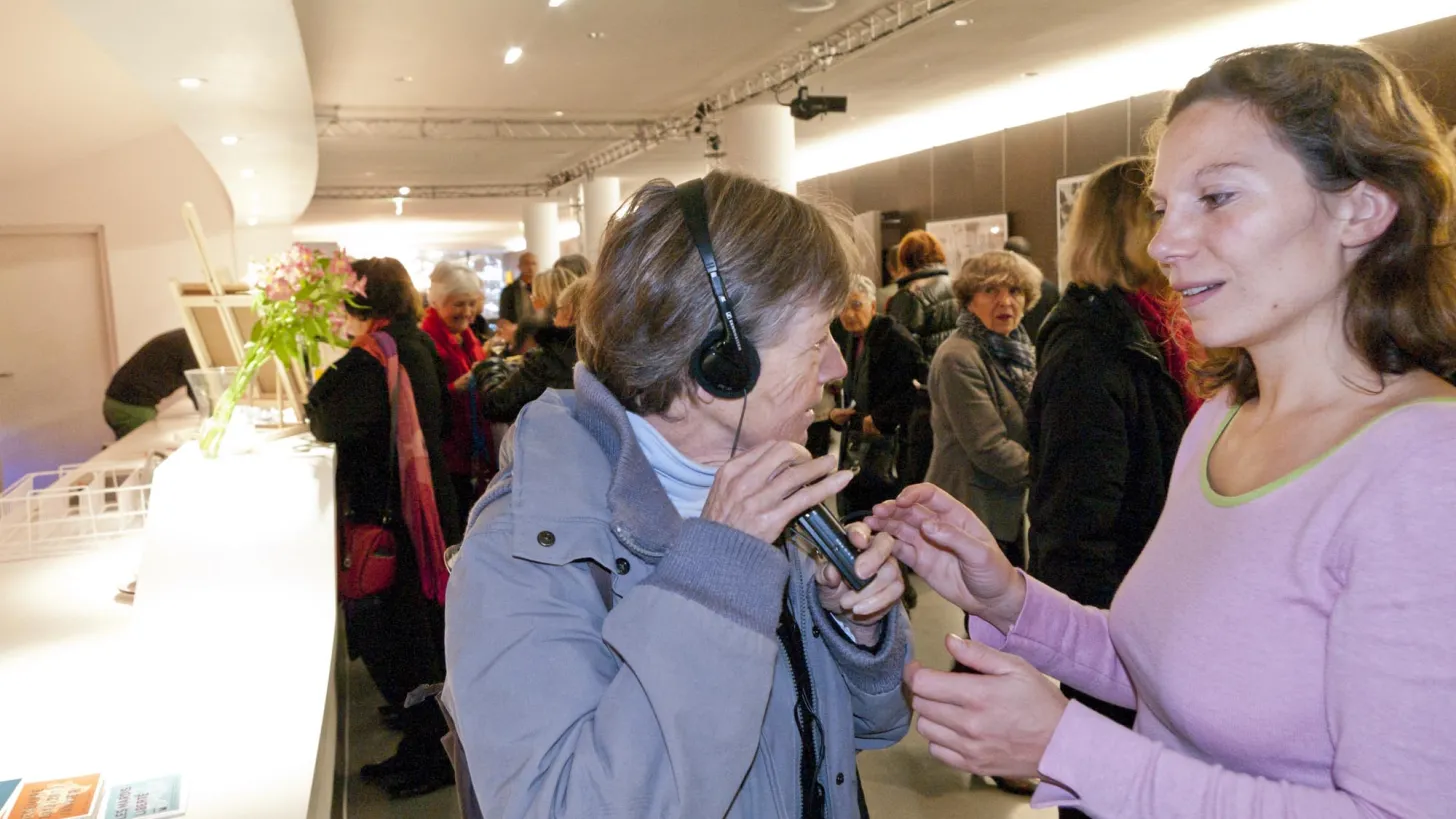 Théâtre Liberté Médiation personne non voyante