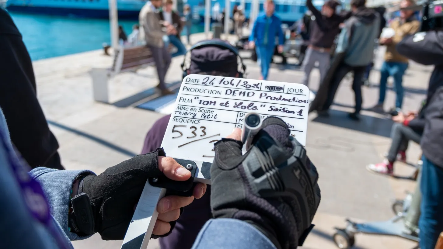 serie Tom et Lola tournage