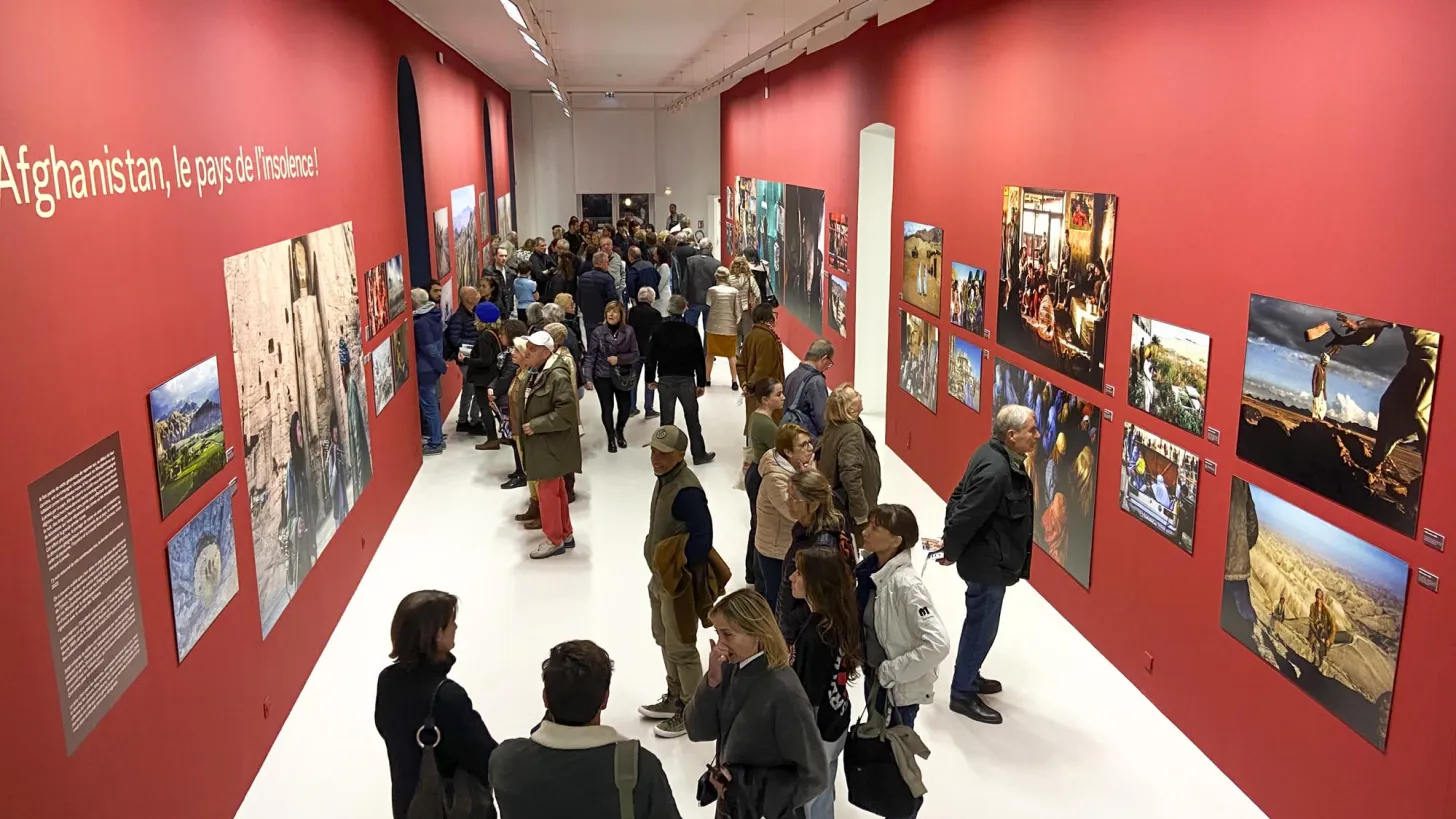 Vernissage de l'exposition Pascal Maitre - Villa Tamaris