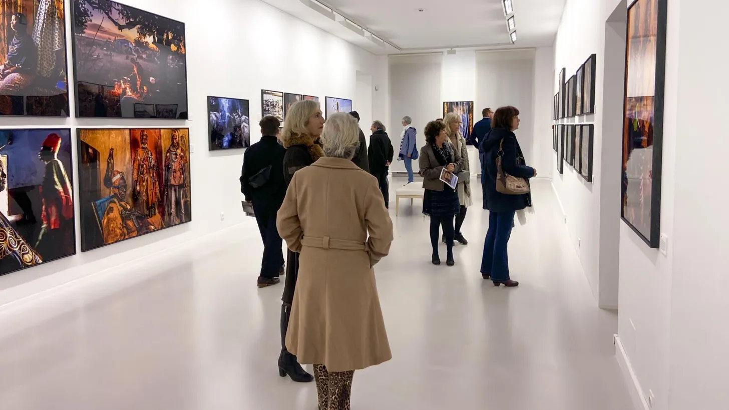 Vernissage de l'exposition Pascal Maitre - Villa Tamaris