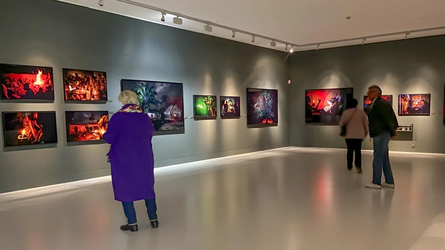 Vernissage de l'exposition Pascal Maitre - Villa Tamaris