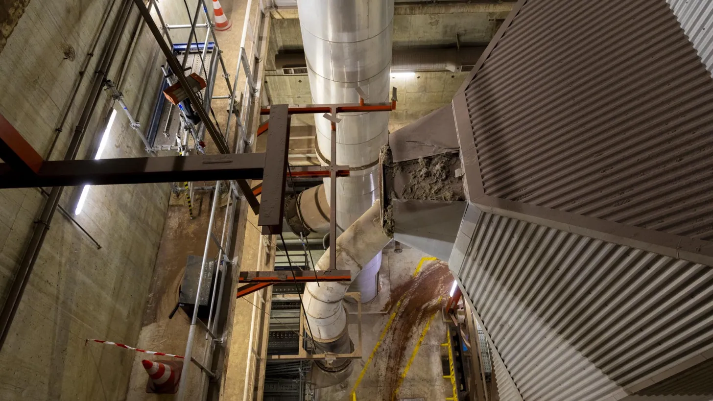 Travaux de modernisation AmphitriA - incinérateur