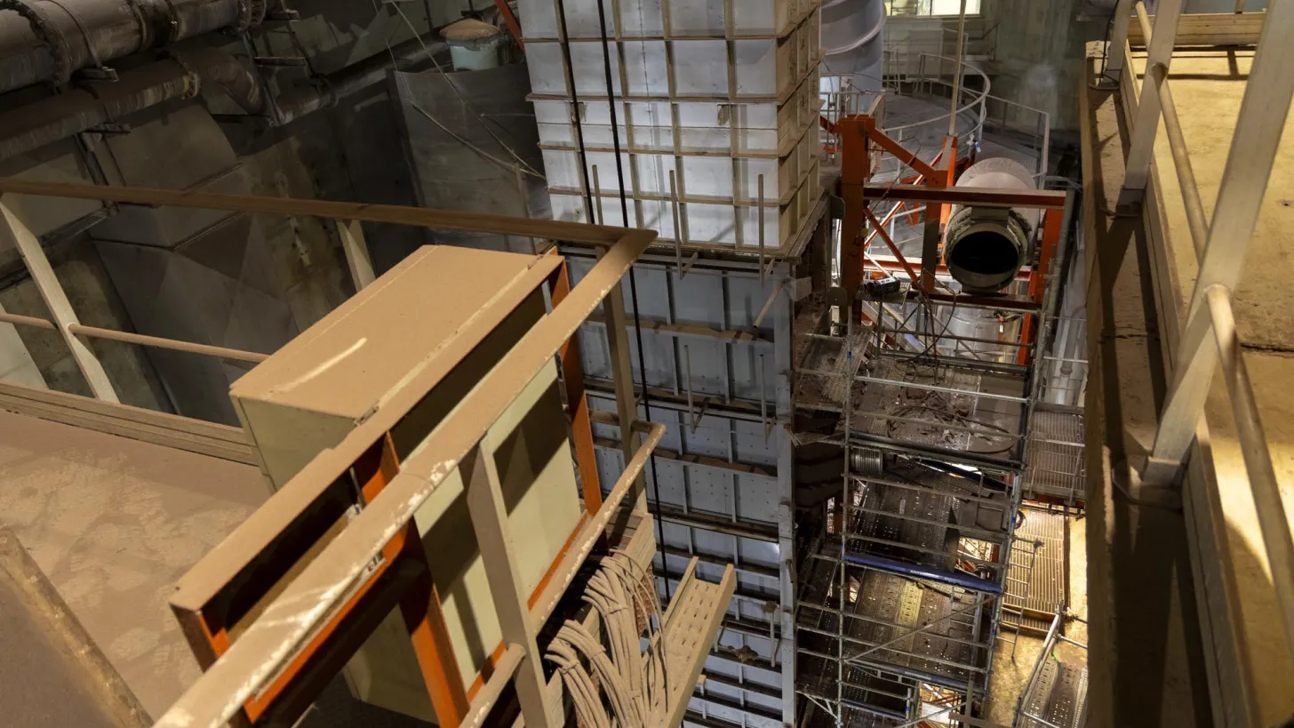 Travaux de modernisation AmphitriA - incinérateur