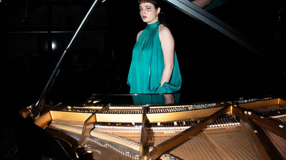 Elève du conservatoire TPM ©Photo Hugues Doerr