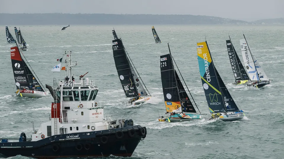 Départ de la Transat Café l'Or