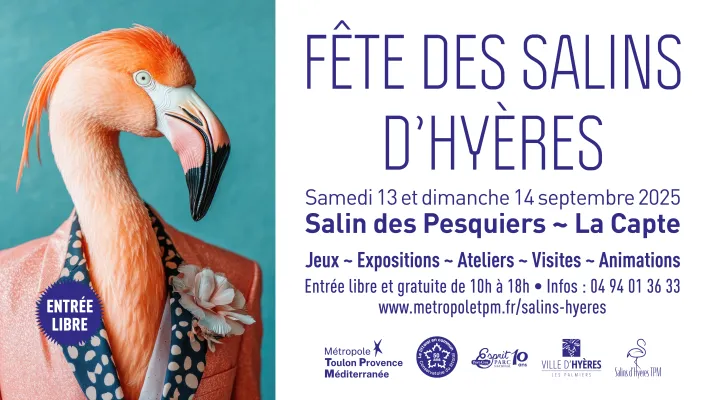 Les 13 et 14 septembre de 10h à 18h   LA FÊTE DES SALINS - Édition spéciale les 50 ans du conservatoire du littoral 
