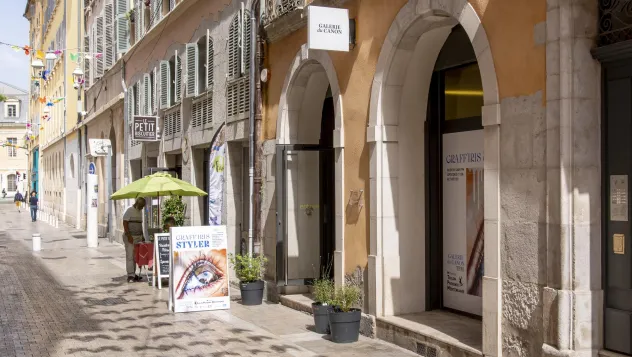 Galerie du Canon TPM rue des arts à Toulon