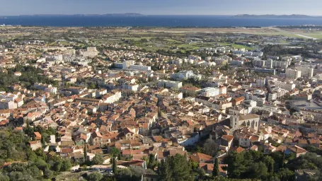 Vue de Hyères