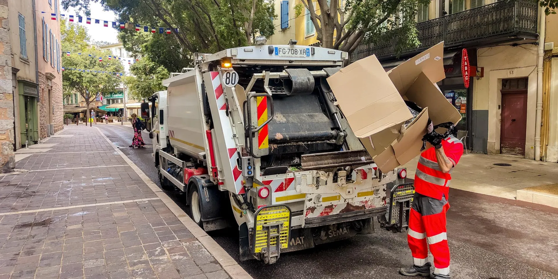 Collecte déchets - Centre-ville