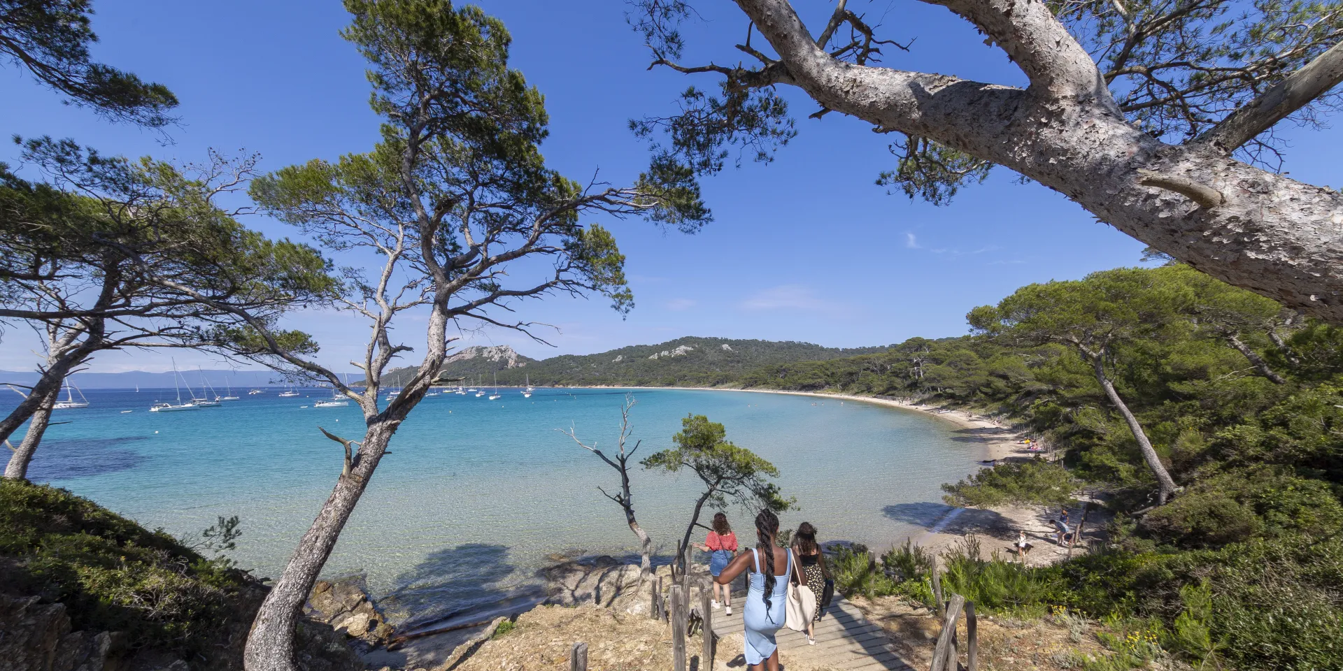 Île de Porquerolles plage Notre-Dame