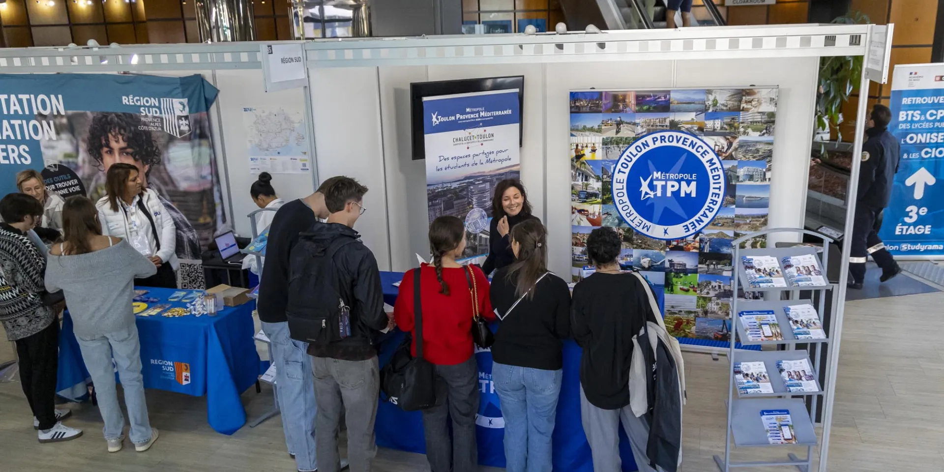 Salon étudiant Studyrama au Palais Neptune à Toulon