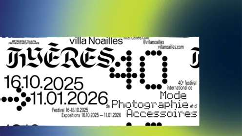 Affiche expositions du 40e Festival de Mode Hyères