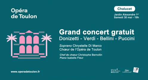 Grand concert gratuit du Chœur de l'Opéra de Toulon_Toulon