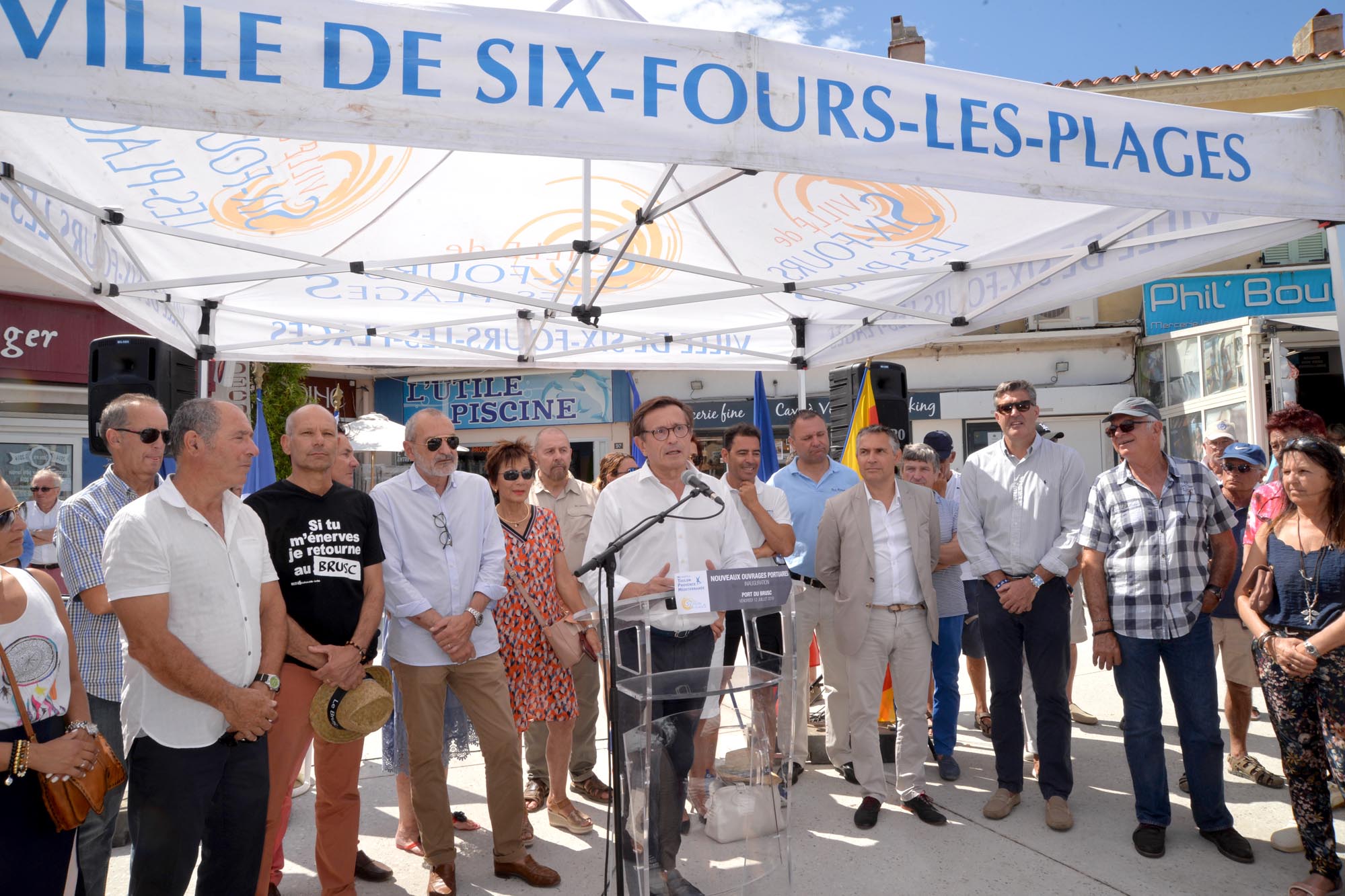 Les travaux d'optimisation du port du Brusc inaugurés | Métropole Toulon  Provence Méditerranée
