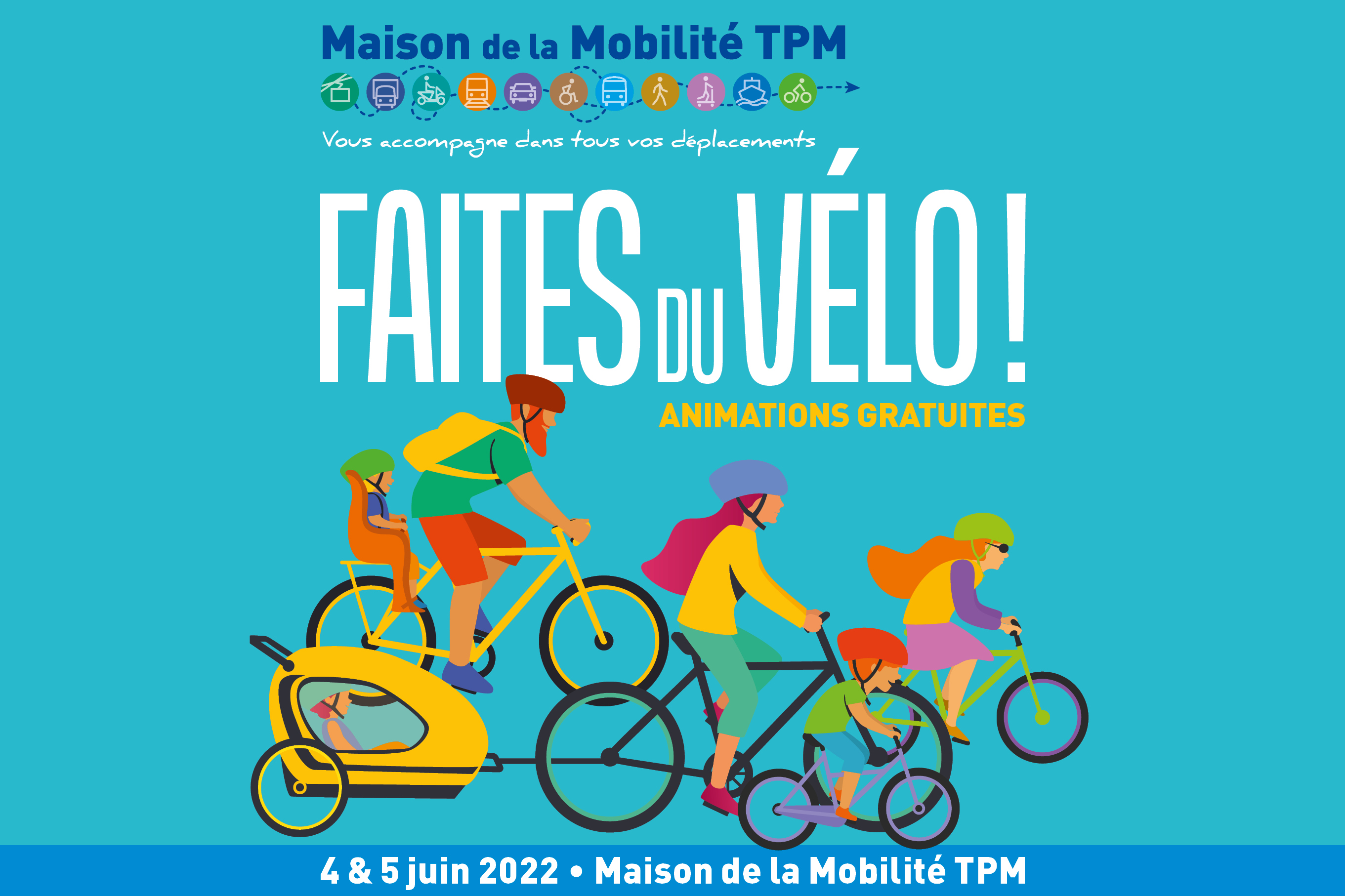 Faites du vélo, les 4 et 5 juin | Métropole Toulon Provence Méditerranée