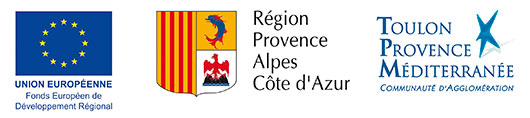 Logos FEDER Région TPM
