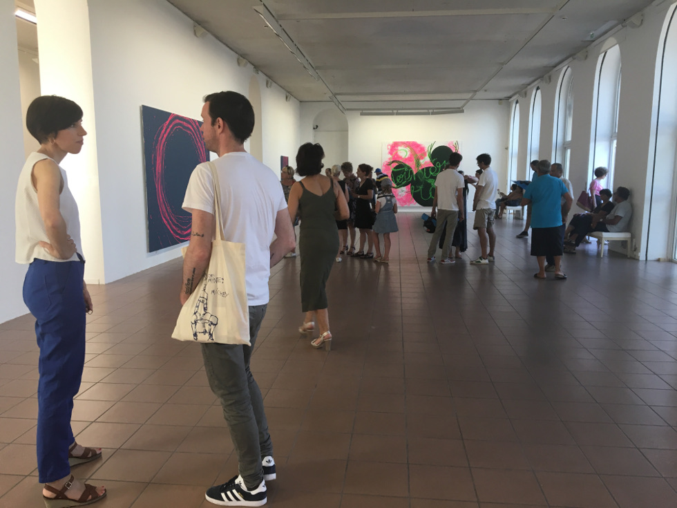 Dominique Figarella ouvre le 1er cycle d'expositions temporaires à la Villa  | Métropole Toulon Provence Méditerranée