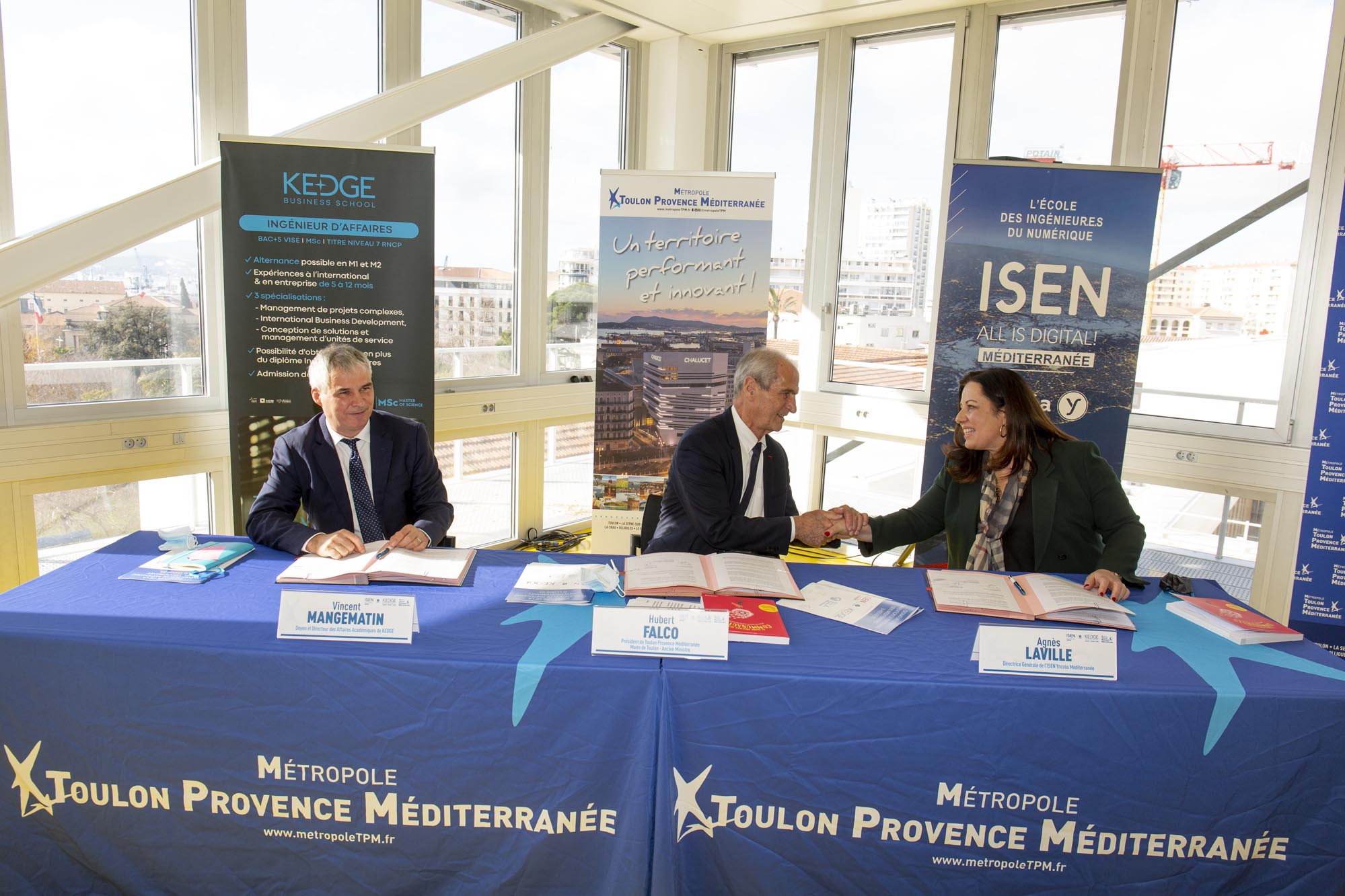 Un partenariat innovant entre l'ISEN et KEDGE | Métropole Toulon Provence  Méditerranée