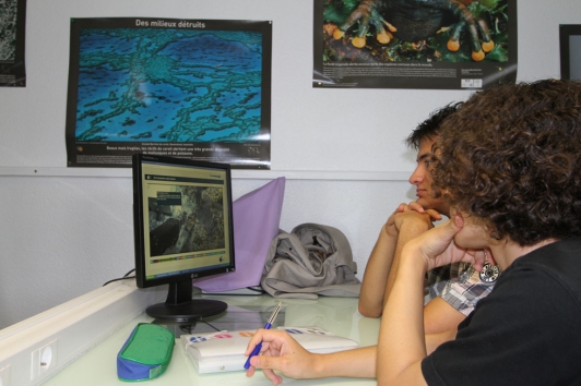 Le projet Télésciences expérimenté par les élèves du lycée Rouvière ©Ville de Toulon