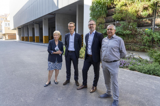 Parking Zénith Préfecture à Toulon, visite du 28 avril 2025