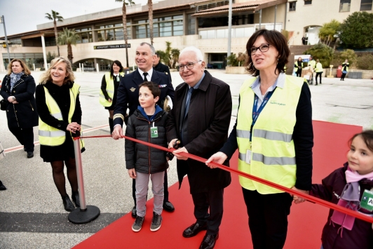 Inauguration ligne Toulon-Hyères / Paris-CDG ©Ville d'Hyères