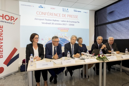 Conférence de Presse Aéroport Toulon Hyères